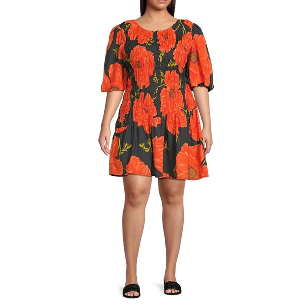 NEW NEVER FULLY DRESSED poppy mini nara dress in black